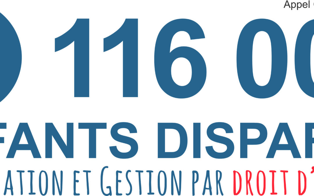 Logo 116 000 Enfants Disparus