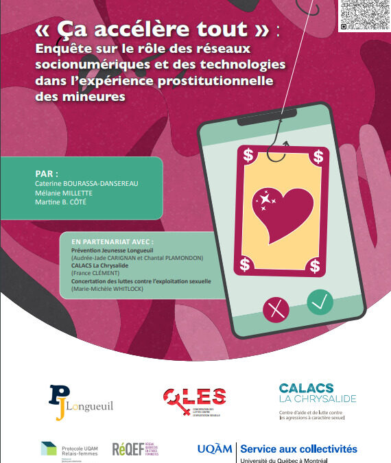 « Ça accélère tout » : enquête sur le rôle des réseaux socionumériques et des technologies dans l’expérience prostitutionnelle des mineures