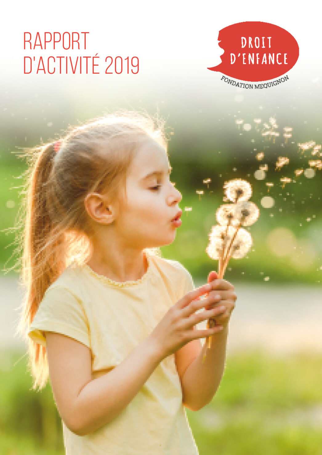 Droit d'Enfance Rapport d'activites 2019