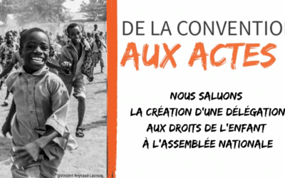 [CP] Création d’une délégation parlementaire aux droits de l’enfant  à l’Assemblée Nationale
