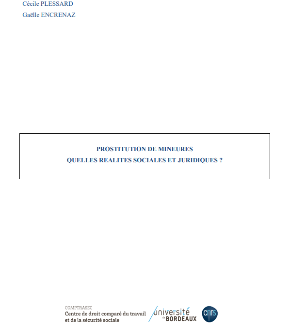 Prostitution des mineurs : quelles réalités sociales et juridiques ?