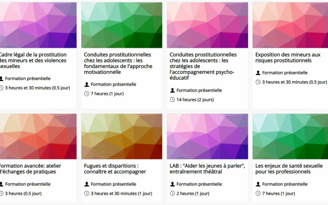 Formations ACPE – catalogue