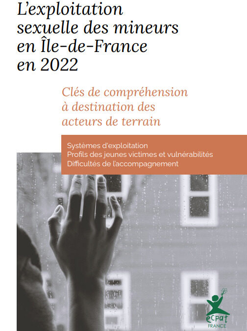L’exploitation  sexuelle des mineurs en Île-de-France  en 2022 : Clés de compréhension  à destination des  acteurs de terrain