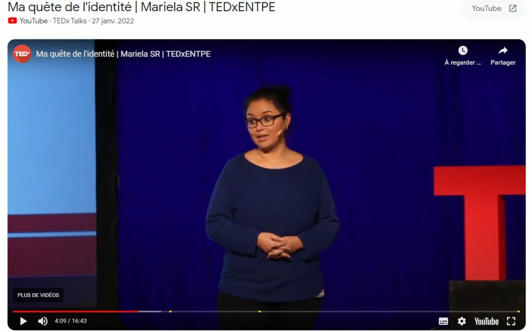 Ma quête de l&rsquo;identité – Mariela SR – TEDxENTPE