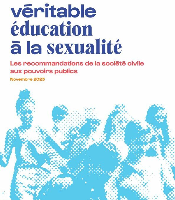 Pour une véritable éducation à la sexualité : les recommandations de la société civile aux pouvoirs publics
