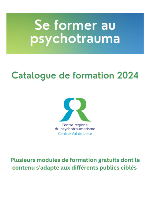 Se former au psychotrauma, catalogue de formation 2024