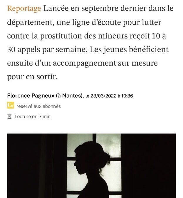 En Loire-Atlantique, mobilisation générale face à la prostitution des mineurs