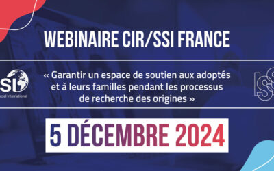 [WEBINAIRE] Garantir un espace de soutien aux personnes adoptées et à leurs familles pendant le processus de recherche des origines