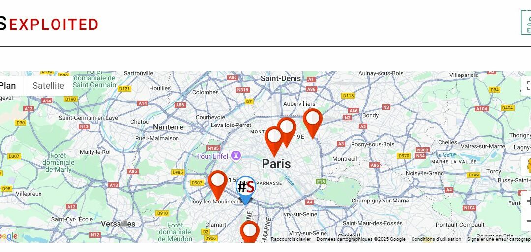 Sexploited – Map mineurs
