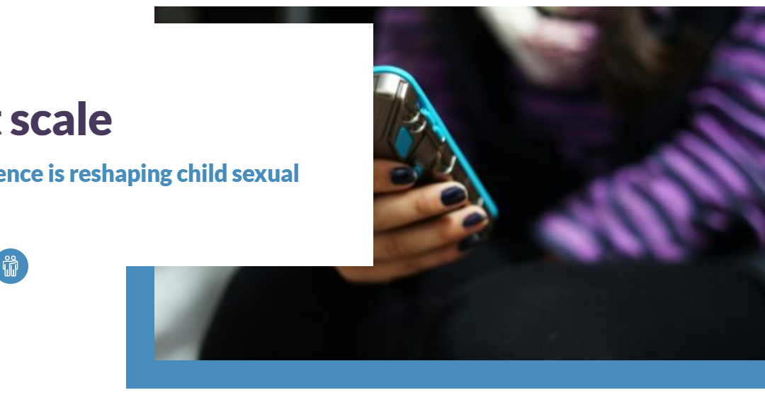 Article – « Abus à grande échelle, l&rsquo;intelligence artificielle est en train de transformer l&rsquo;exploitation sexuelle des enfants »